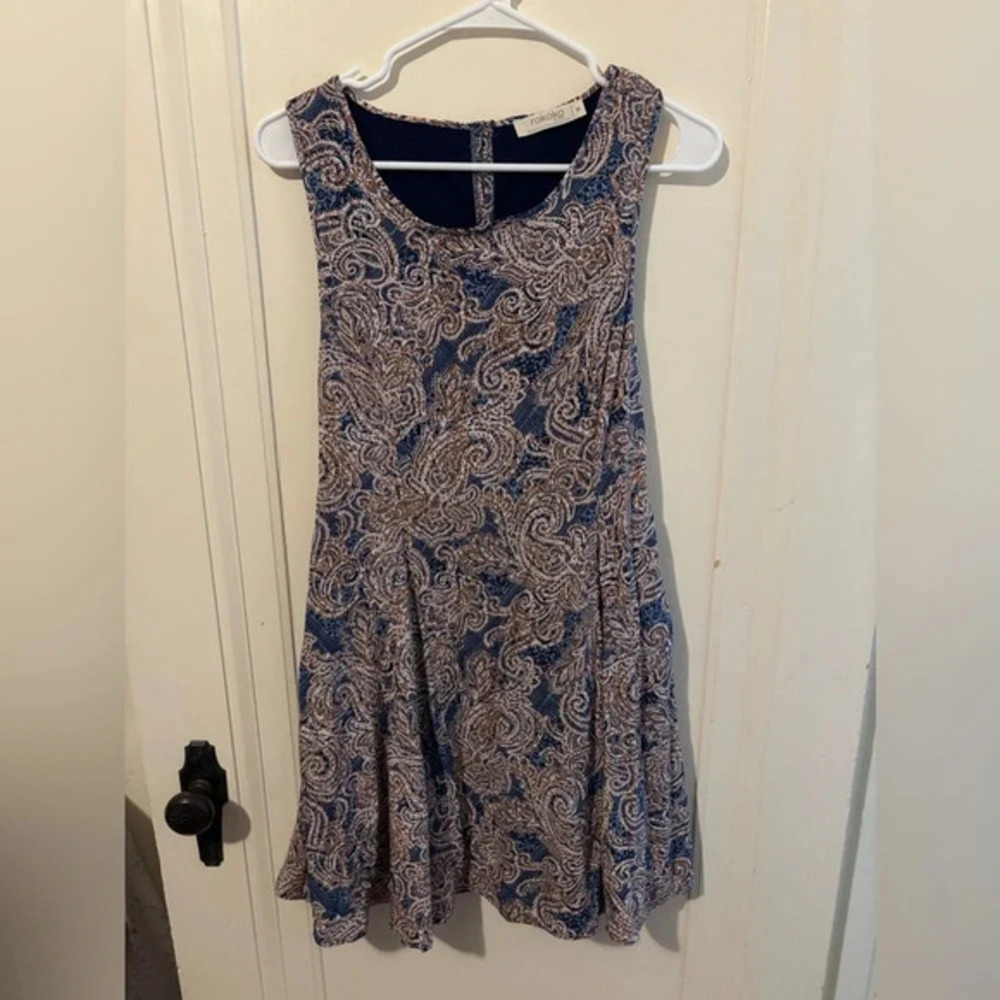 Rokoko By Dazz dress paisley print size M new with tags